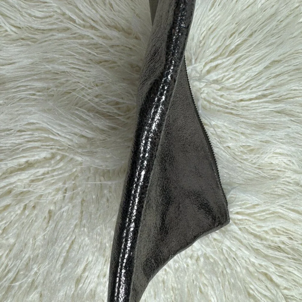 NEW NWOT Marc Jacobs Metallic Leather Clutch